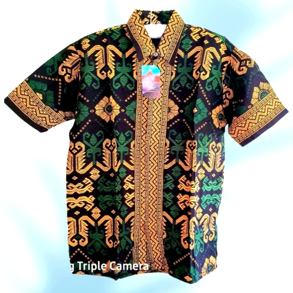 Authentic Indonesian Hand Art Batik Shirt